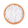 Decorative Flowers White Artificial Fake Cabinet Decoration DIY Ornaments Handmade Rice Model Pography Prop Simulation Grain