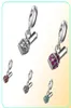 Hela 20st Lot Fashion Rhinestone Nail Polish Bottle Design Silver Plated Dangle Diy Charms Fit European ArmeletNecklace 7129569