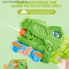 Sand Play Water Fun Water Gun Chilrens Outdoor Dinosaur Large Capacity Dra ut pornografisk sommarbov Pool Beach Toy Chase Game Xpy Q240413