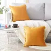 Подушка Guret Velvet Cover Декоративные подушки для диван -автомобиля Housse de Coussin 45 30 50 Мягкий роскошный декор для дома.