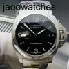 Orologio da uomo luminor panerai luminor luminor 1950 serie PAM 00328 Data meccanica automatica Display di lusso di seconda mano 44 mm di diametro