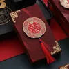 Prezent WRAP Wiele wzorów Pieniądze ślubne powodzenia życzę utalentowanego pudełka błogosławieństwo Hongbao Chinese