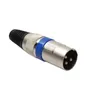 XLR Cannon maschio e femmina Dispositiva a spina audio Color Circle a tre pin Microfono bilanciata Cannone Cannone Maschio e femmina