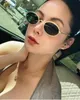 Lunettes de soleil de style ovale vintage Femme Round Retro Sun Sunes pour mâle Mémale Small Frame Miroir OCULOS Classic de Sol Feminino