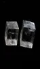 2PCS Naturalny czysty kwadrat Kamienie Kamienie Islandia Spar Quartz Kryształowy Kamień Kamień Mineralny Próbka Healing7667942