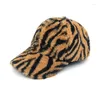 Caps de bola Cordamento de leopardo de leopardo de inverno Casquette Base de beisebol Ajuste chapéus de snapback ao ar livre para homens e mulheres 51