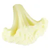 Decorative Flowers Cauliflower Model Plastic Broccoli Slice Fake Lifelike Food Play Artificial Vegetable Pvc Simulation Simulated