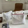 Bolsas de armazenamento Cuidado da pele coreana Bolsa de produtos Codão de algodão Ferramenta floral portátil
