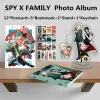 Keychains Nieuwe anime spion X Family Picture Album Anya Forger Yor Forger stripfiguren Fotoboek Acryl Stand Keychain Gift