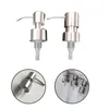 Liquid Soap Dispenser 304 Stainless Steel Pump Head Emulsion Nozzle Matching For Body Hand Shampoo Shower Gel Parts