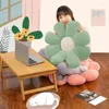 Travesseiro em forma de flor Little Daisy Reading and Leisure Green confortável