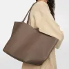 Diseñador de compradores de axilas de lujo The Row Tote Bag Top Many Embrague Molso de hombro para mujer y bolso de cuero de cuero