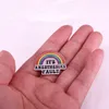 LGBT Rainbow Funny Quote Emor Pin de jeu d'enfance Film Film de film Brooch Badge Cute Anime Movies Games Hard Enamel Pins