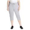 Women's Pants Plus Size & Drawstring Stretch Cropped Trousers Yoga Sweatpants Underpants Slim Leggings Bottoming 2024