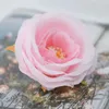 Decoratieve bloemen 5 stks 8cm Artifical Rose Head Diy Fake voor bruidsmuur Decoratie Bridals Party Supplies