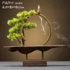 Humidifiers Chinese Incense Burner Holder Backflow Waterfall Electric Zen Garden Incense Burner Accessories Humidifier Diffuser Home Decor B