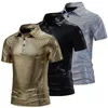 2024 Summer Mens Short Sleeve Polo Dorts Black Gold Silver Fashion Men Bar KTV Plaid Plaid Tshirt 240403