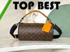 BEST top quality designer mens bag Hit the Road 1ESME 93380 cross body MESSENGER bag FLIP COVER CLASP COSMETIC CASE BOX POUCH Diamond canvas real leather 27x17x9CM