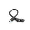 2024 USB mâle à USB3.0 Femme + USB2.0 Femme Data Hub Power Adapter Y Splitter USB Charging Cable Cable Corde Ralal