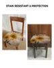 Pokrywa krzesełka retro retro słonecznik gniazda drewna poduszka do rozciągnięcia pokrowca jadalnia slibery do domu el bankiet salon