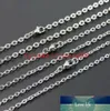 100 st/parti 1,5/2/mm bred grossist i bulk silver ton rostfritt stål svetsning stark tunn kedja mäns diy halsband J1907119752741