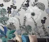 Tapeten Tapeten benutzerdefinierte tropische Pflanzen Blumen Blumen Wandschaft Hintergrund Wandmalerei für Wohnzimmer Po Paper Home Decor