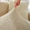 Stol täcker vattentät jacquard elastisk soffa fåtölj tjock hörn soffa täcke l-formad för vardagsrum slipcover 1/2/3/4 sits