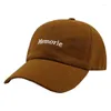 Ballkappen Baseball Mütze Männer Baumwollbrief Stickerei Snapback Streetwear HipHop Sport Casual Sun Visor Trucker Hut Retro Knochen Unisex