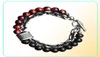 Link Chain Men Bracelets Vintage Multilayer Leder Braid Armreifen Metall Charme handgefertigt