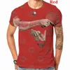 T-shirt de t-shirt pour hommes 3D