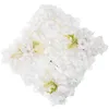 Dekorativa blommor väggpanel Simulering Flower Party Floral Backdrop Artificial Rose Wedding White Decoration