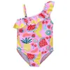 One-Pieces Girls Badeanzug Meerjungfrau Drucken Baby Girls One Piece Swimwea Childrens Surf Clothes Diving Anzüge Bikini junge Mädchen