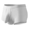 Underpants homens boxer cuida de altos elásticos de elefante elástico masculino