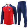 24 25 Atletico Madrids Suarez Chandal Futbol Soccer Training Suit выживание 22/23 Joao Felix M. Llorente Correa Camiseta de Foot Trade Cuit Men Kid Sets