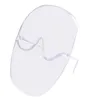 Extended PC transparent full face protective space mask plastic riding Vue shield5800266