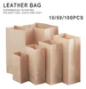 1050100 Kraft Paper Bag Portable Small Gift Sandwich Bread Party Wedding Packaging Presente Takeaway7044701