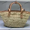 Bolsa de designer de luxo feminino bolsa de gola de verão bola de capim -de -grama lúculo tecido de mão