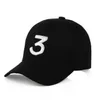 Ny chans Rapparen 3 Dad Hat Baseball Cap justerbar strapback Black Baseball Caps4016192