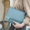 Bag Square Crossbody Vintage 2024 Moda de alta qualidade PU couro feminino Handbag Travel Travel Ombro Messenger