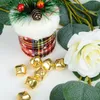 Decorative Figurines Jingle Bells 200PCS For Crafts 0.6 In Small DIY Mini Bulk Loud Sound