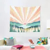 Gobeliny Summer Sunset Tobestry Dekoracja akcesoria Nordic Decor Decor Esthetic Decors