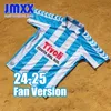 JMXX 24-25 Malaga Futbol Formaları Maç Öncesi Eğitim Özel Baskı Futbol Gömlek Futbol Gömlek 2024 2025 Fan Versiyonu