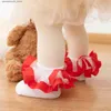 Kinder Socken Mädchen Socken Spitze Prinzessin Socken Falten Prinzessin Kleid Spitzensocken für Neugeborene/Säuglinge/Kleinkinder/kleine Mädchen Q240413 geeignet