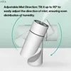 Humidificateurs 260 ml Wireless Air Humidificateur USB Aromatherapy Diffuseur 1000mAh Batterie rechargeable Ultrasonic Fool Maker Fogger silencieux