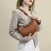 Zak onderarm met niche -ontwerp 2024 Gestructuur schouderlicht luxe crescent zadel veelzijdige handheld crossbody