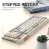 Keyboards Wireless mechanischer Tastatur Bluetooth 2.4G Dual -Modus -Tastatur 98 Tasten Gaming Ladargable Tastatur mit Lautstärketaste