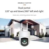 IP Cameras CPVAN Camera outdoor HD 4MP Wireless Wifi 2.4G/5G Security Camera Motion Detection Home Surveillance Tuya Smart Life APP control 24413