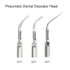 Limpiadores dentales ultrasónic escalador de aire mano 3 consejos Herramientas de pulido de escala de aire Dientes blanqueadores de dientes, 4 hoyos