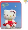 En gros de la fraise mignonne chat en peluche jouet enfants jeu jeu jeu de jeux de vacances à la machine à griffe de vacances Prix de 45 cm