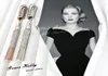 LGP Grace Kelly Dark Purple Rollerball Ballpoint Pen With Teardrop Shape Diamond Stone Clip Writing Smooth Great Actress3842315